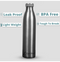 Exclusive Grey Stainless Steel Double Wall Water Bottle | Eco-Friendly, Non-Toxic & BPA Free Water Bottle | Rust-Proof, Lightweight, Leak-Proof & Durable | Hot & Cold Upto 12Hrs Feature  (750ml) - PIX-2007/Grey