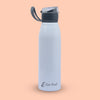 One Pop White Stainless Steel Water Bottle | Eco-Friendly, Non-Toxic & BPA Free, Compact Water Bottle  | Leak-Proof & Long Lasting Bottle | Rust-Proof, Lightweight Bottle (750ml) - PIX-2017/White