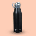 One Pop White Stainless Steel Water Bottle | Eco-Friendly, Non-Toxic & BPA Free, Compact Water Bottle  | Leak-Proof & Long Lasting Bottle | Rust-Proof, Lightweight Bottle (750ml) - PIX-2017/White