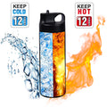 Black Gym Sipper Double Wall Superior Steel | Hot & Cold Upto 12Hrs | Eco-Friendly, Non-Toxic & BPA Free Water Bottle | Compact, Lightweight, Leak-Proof & High Quality Sipper (500ml) - PIX/2018/Black